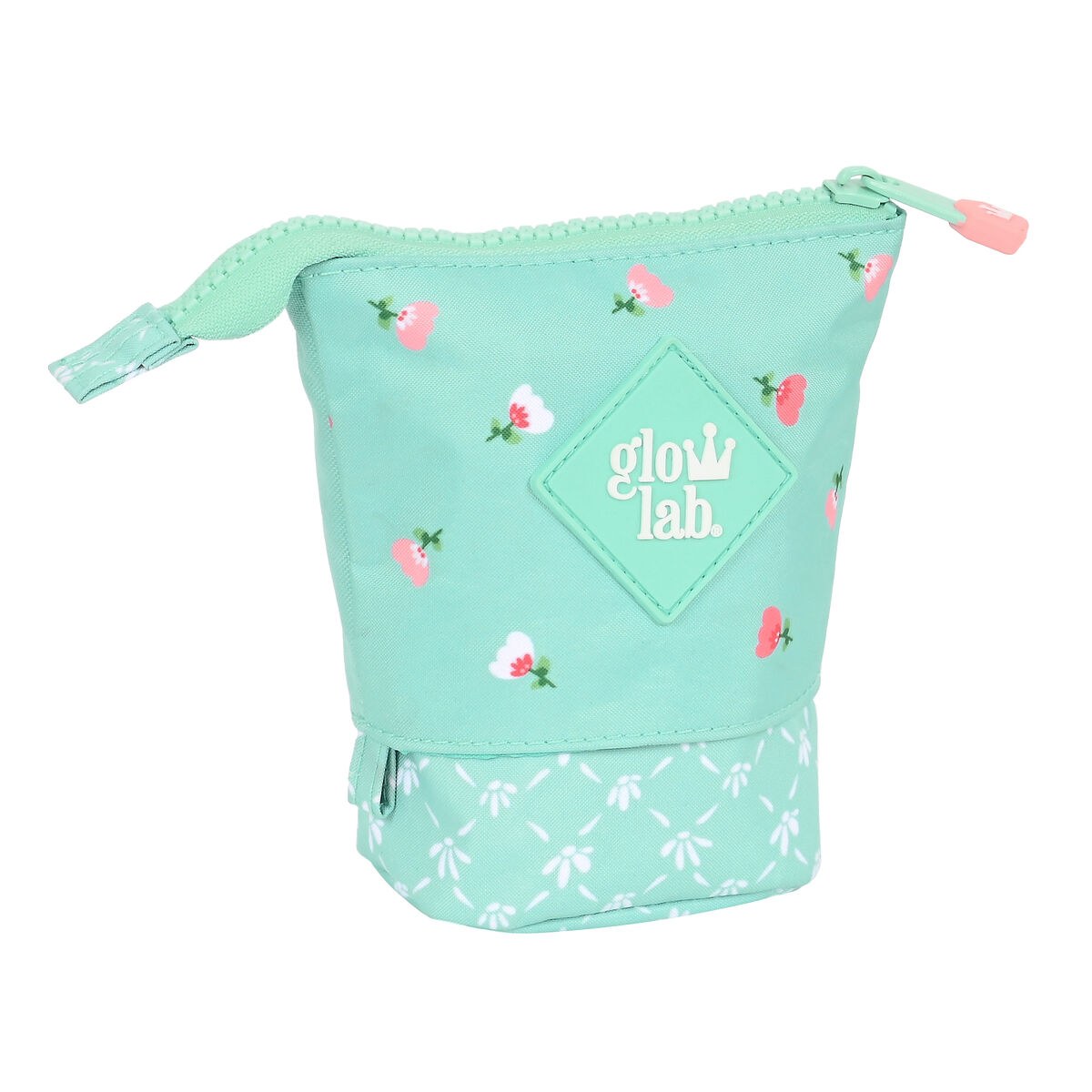 Pencil Holder Case Pepa Green (8 x 19 x 6 cm)