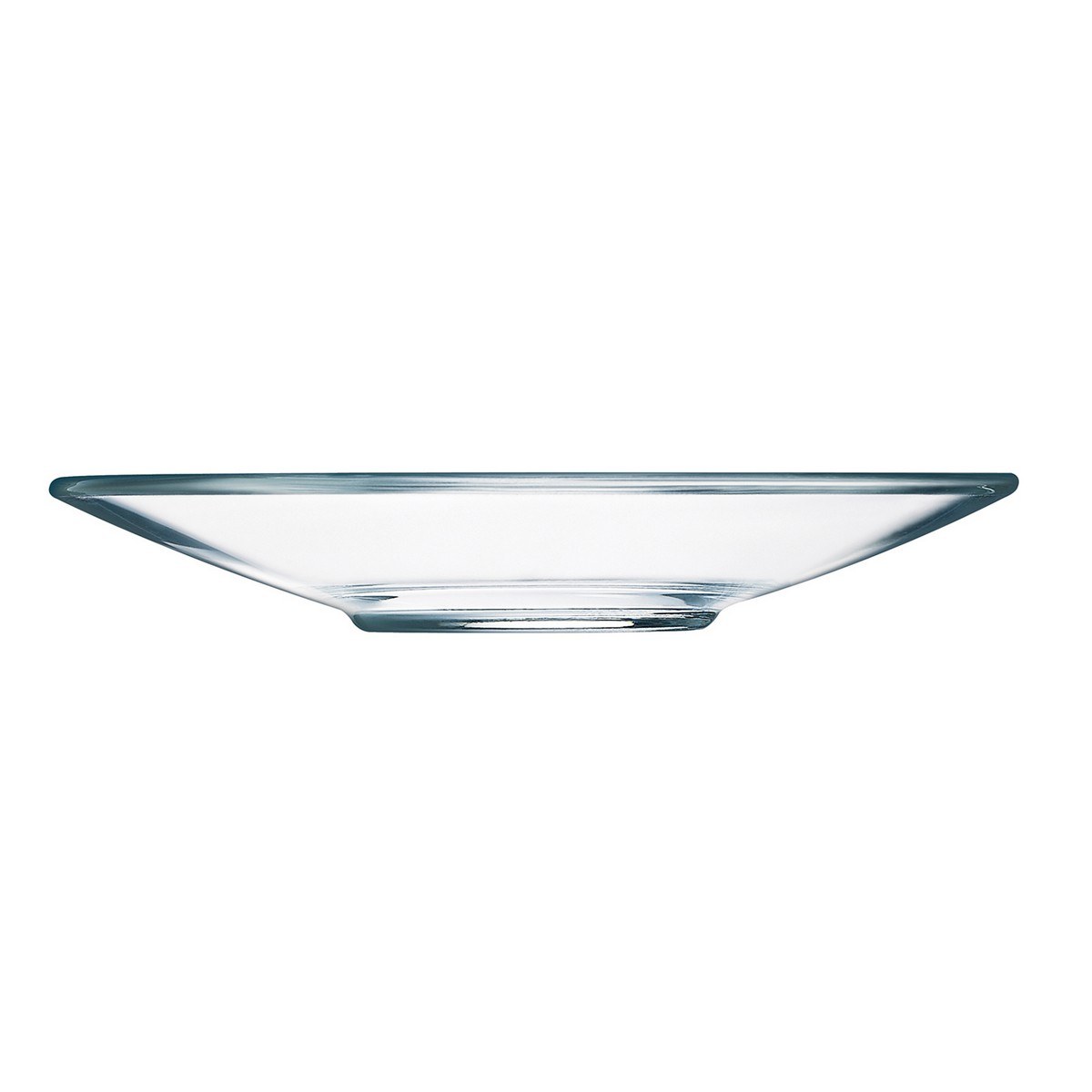 Plate set Aroma Glass 14 cm Coffee 6 Pieces