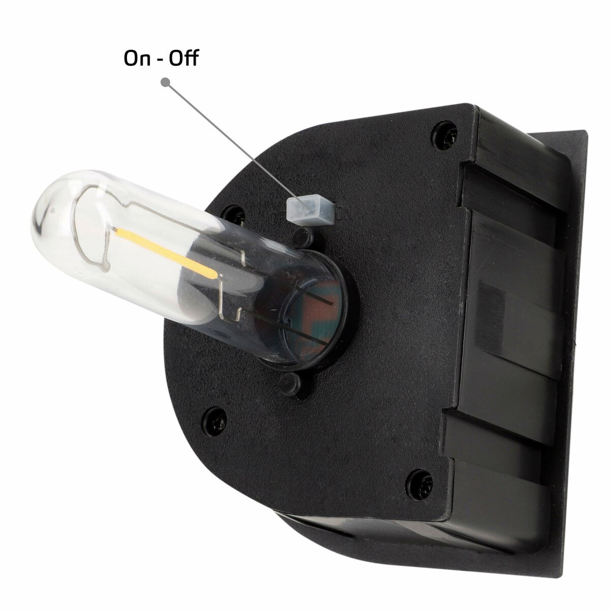 LED Wall Light Plastic Solar (6 Units)