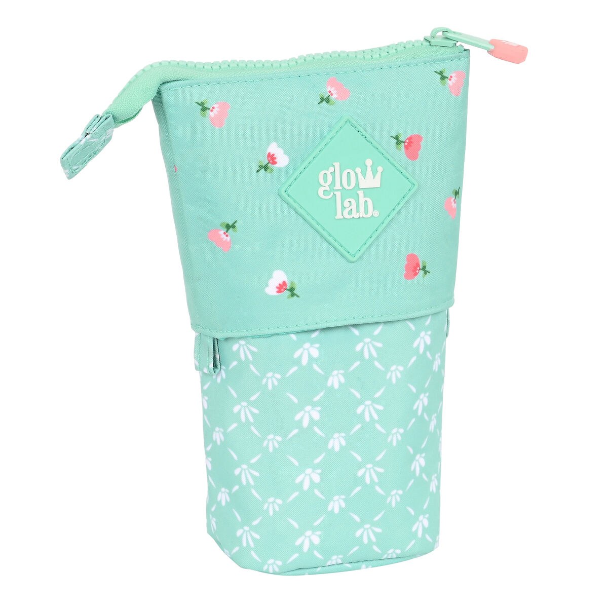 Pencil Holder Case Pepa Green (8 x 19 x 6 cm)