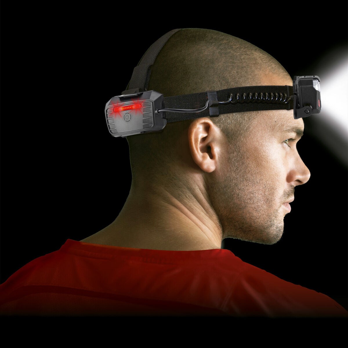 Rechargeable and Adjustable LED Head Torch 10 W 1200 Lm