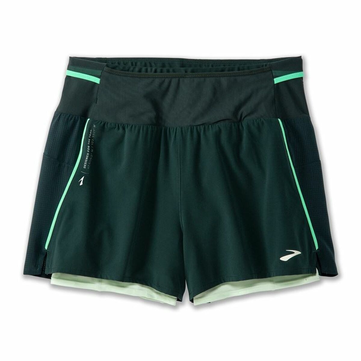 Sports Shorts for Women High Point 3" 2-in-1 2.0 Green