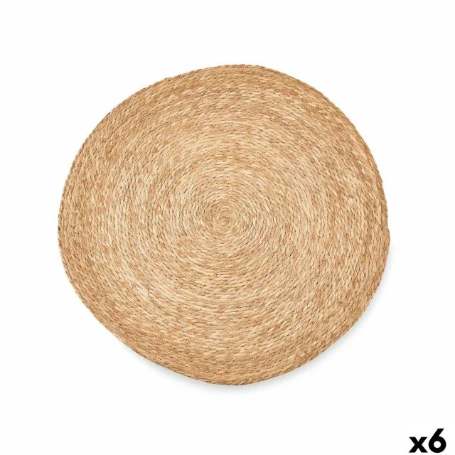 Carpet Natural Esparto grass 80 x 2 x 80 cm (6 Units)