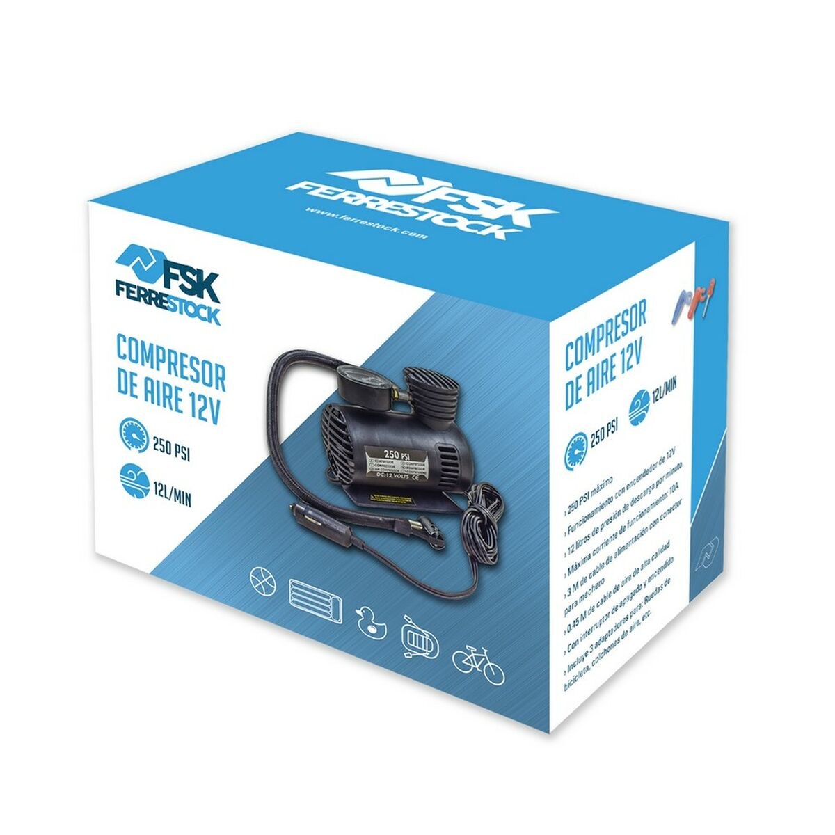 Air Compressor 20,7 bar 12 V