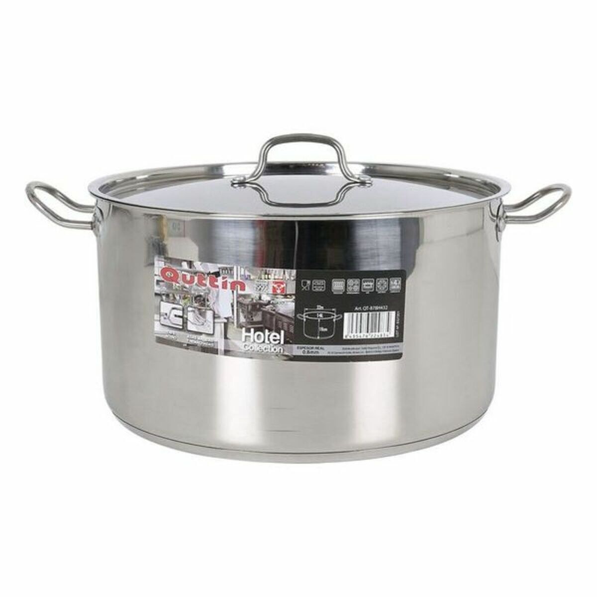 Stainless Steel Saucepan with Lid