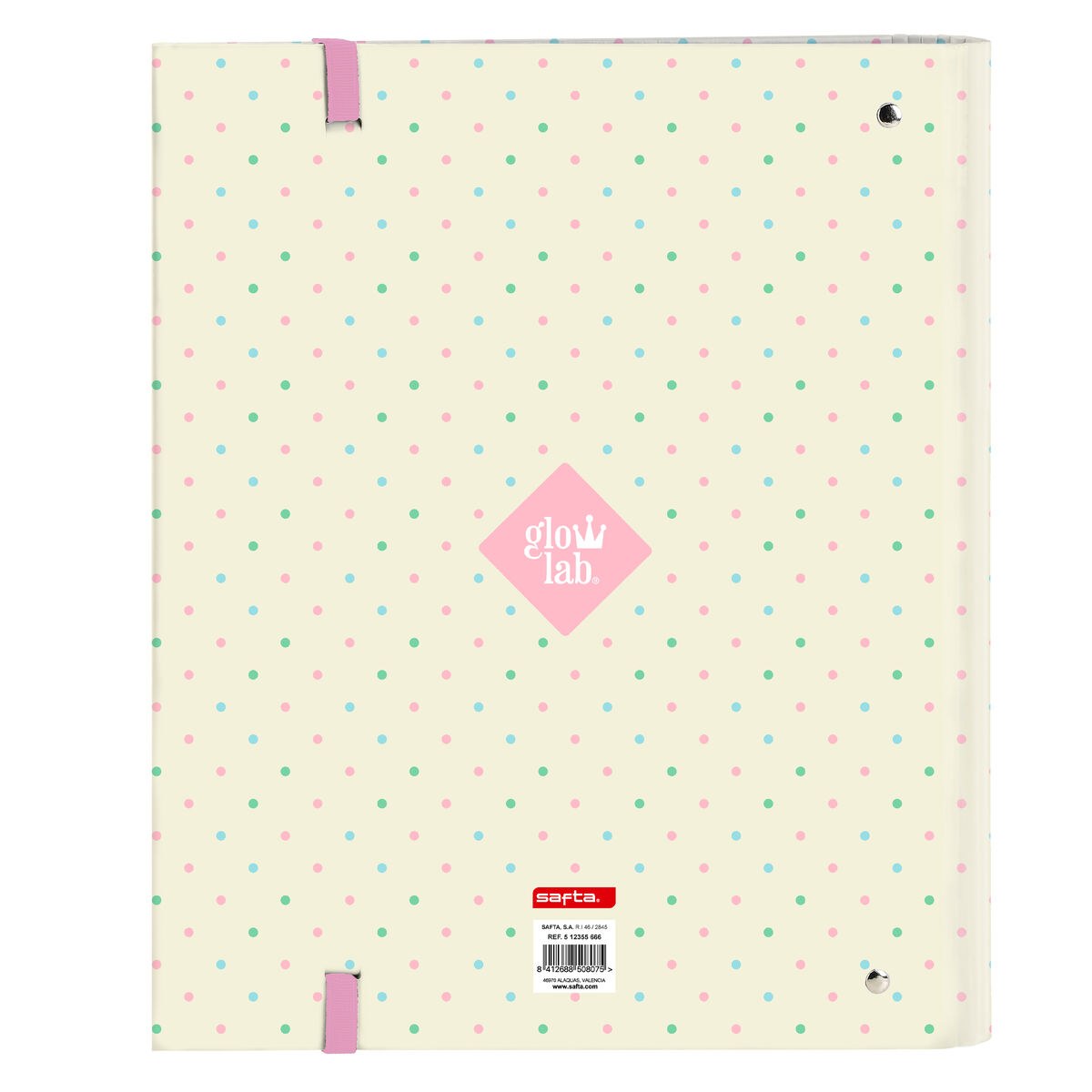 Ring binder Magic flow Beige (27 x 32 x 3.5 cm)