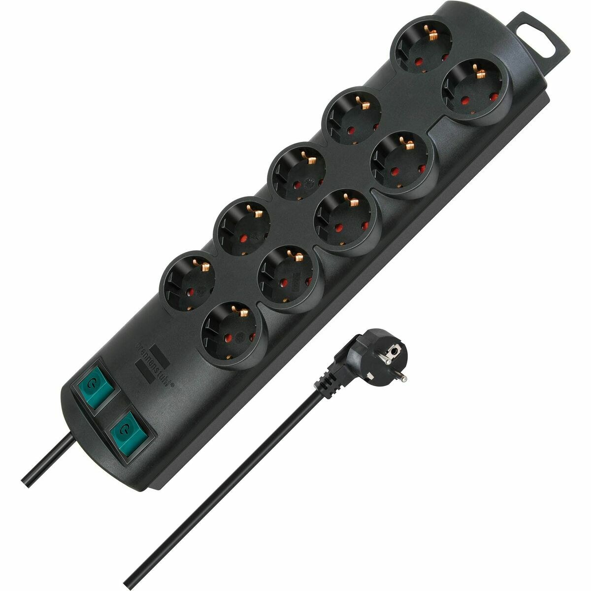 Schuko 10 Way Multi-socket Adapter Primera-Line 3600 W (2 m)