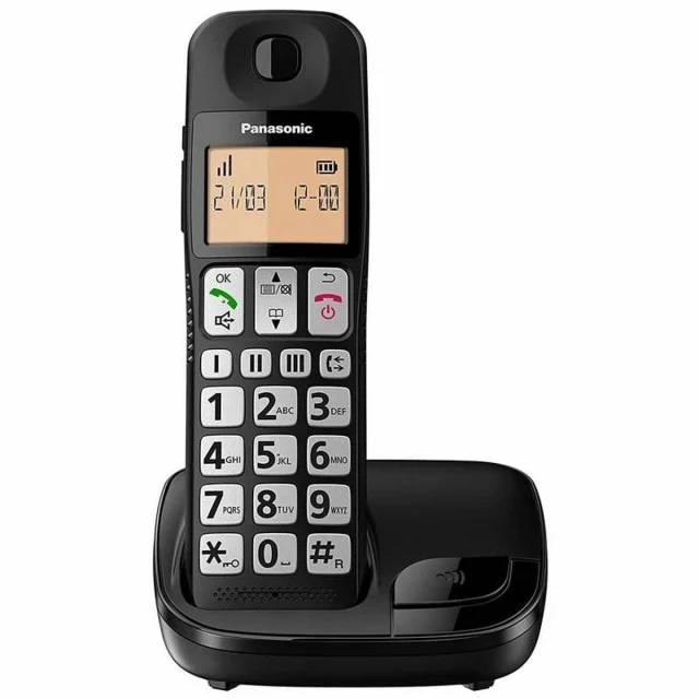 Wireless Phone KX-TGE310SPB Black Amber