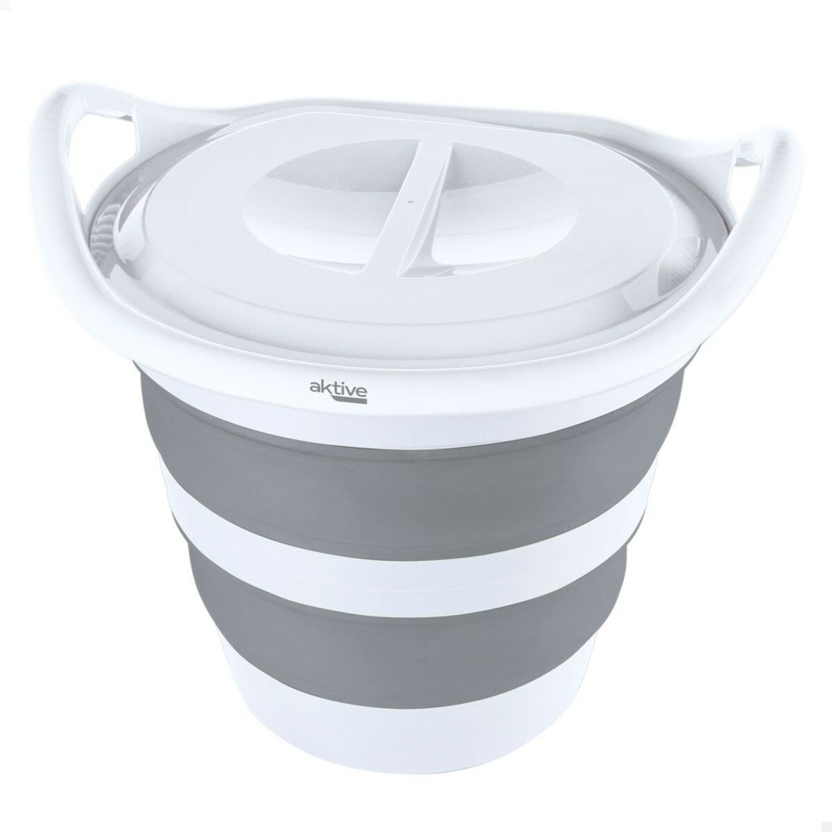 Bucket TPR 44,5 x 40,5 x 40,5 cm Foldable (2 Units)