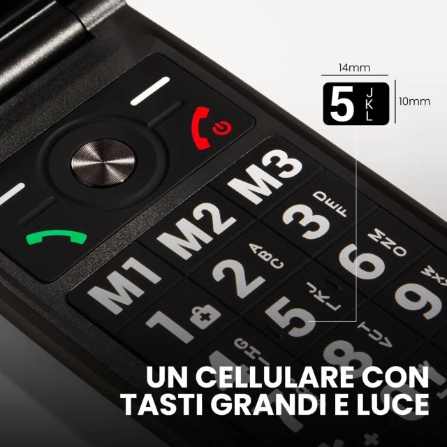Smartphone TITAN 2 4G Black 128 GB 2.4"