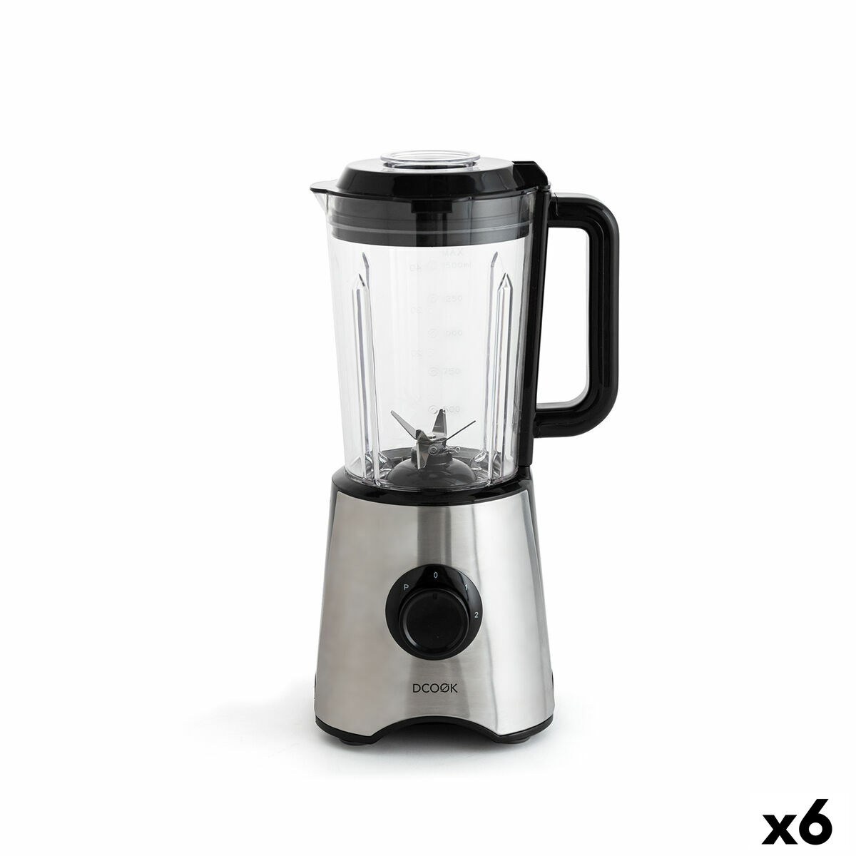 Cup Blender Gallery Silver 1000 W 1,8 L (6 Units)