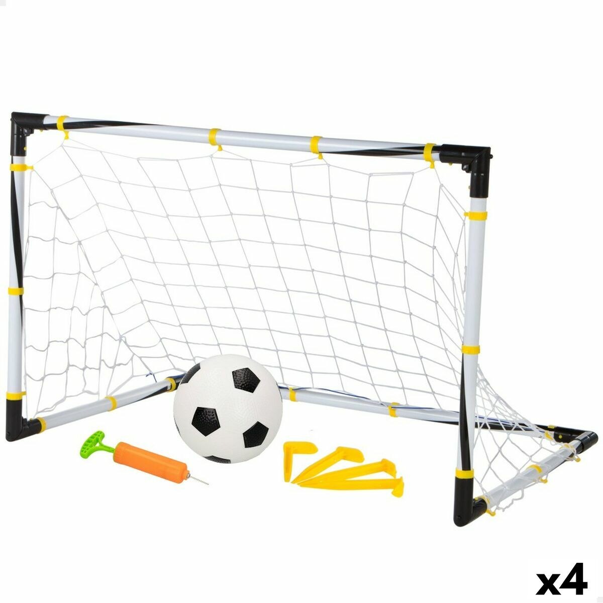 Football Goal 90 x 59 x 59 cm Foldable (4 Units)