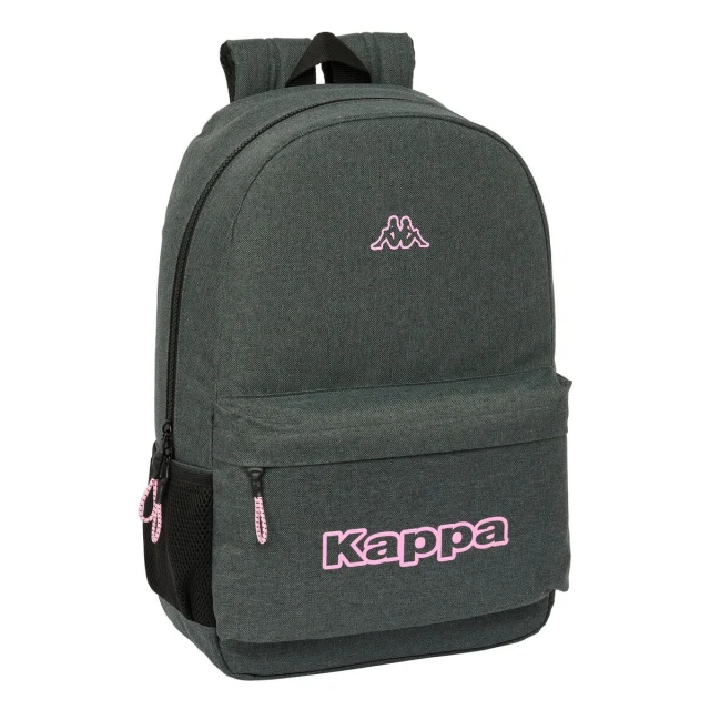 School Bag Silver pink Grey 30 x 14 x 46 cm