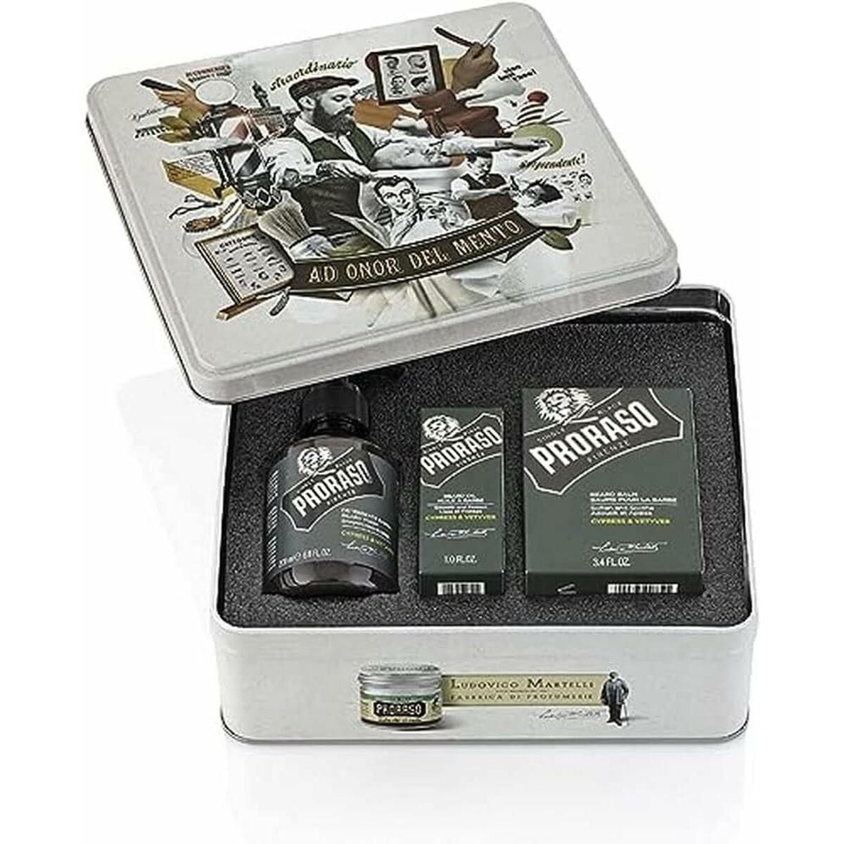 Beard care set Cypress & Vetyver 3 Pieces