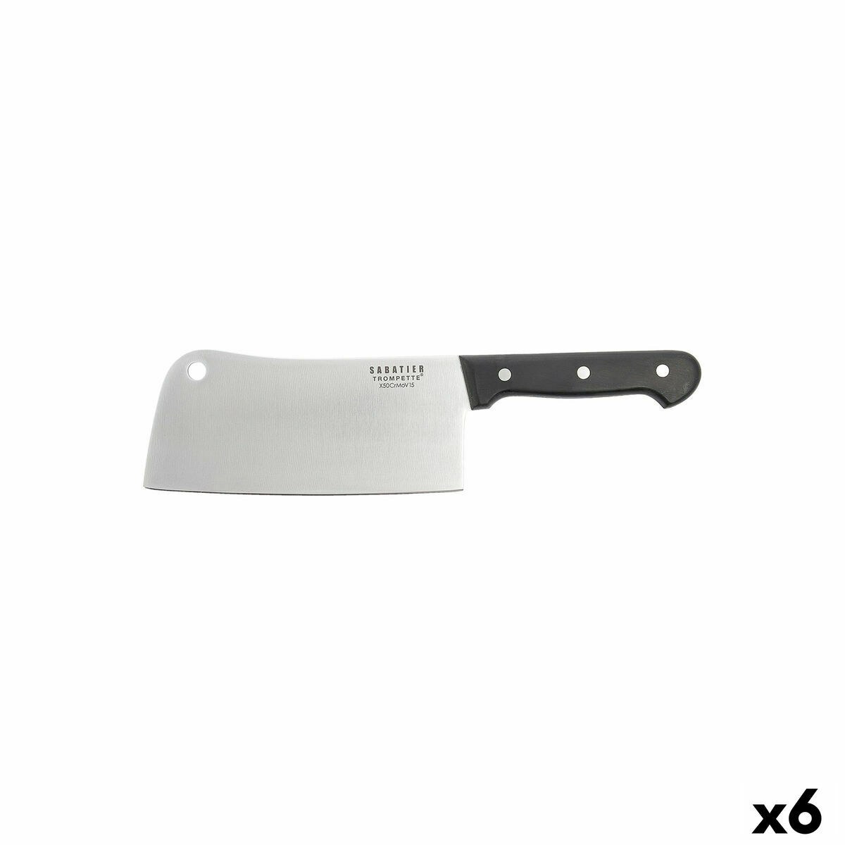 Large Cooking Knife Universal Steel Metal (31,5 cm) (Pack 6x)