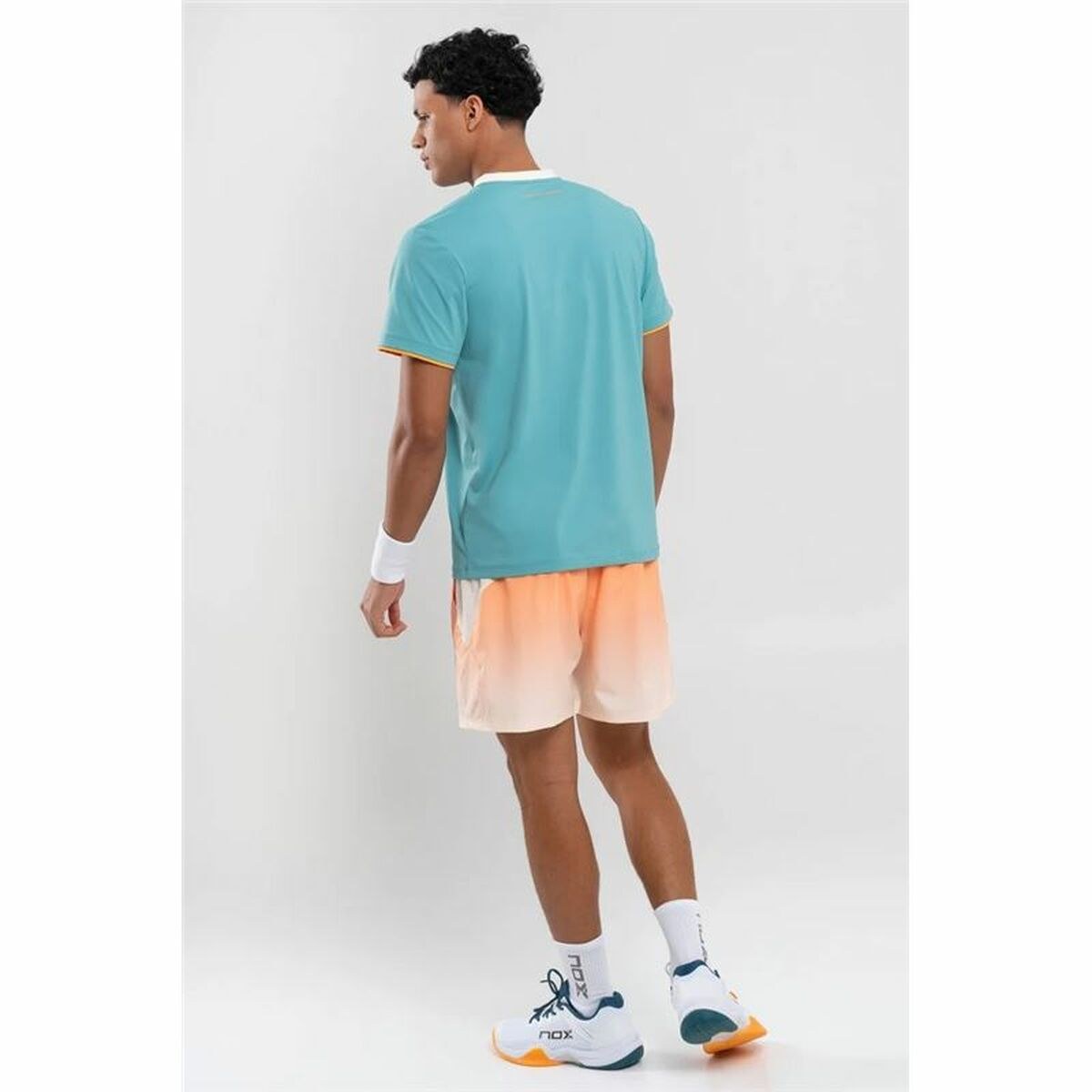 Men’s Short Sleeve T-Shirt Nox Pro Turquesa Blue