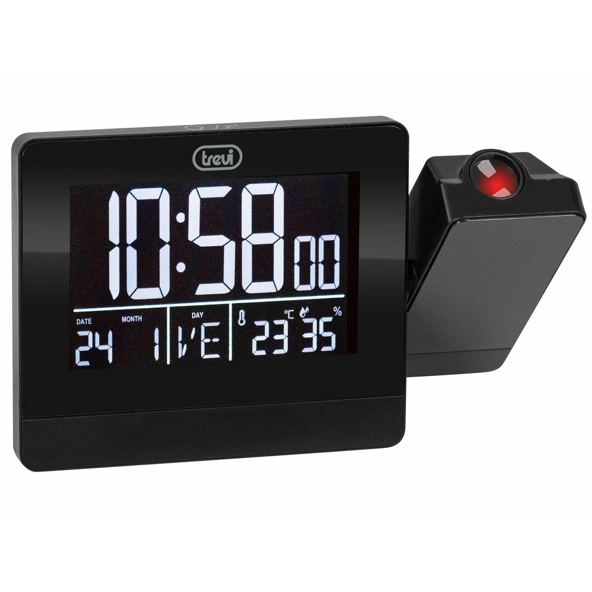 Table clock 0088400 Black (1 Unit)