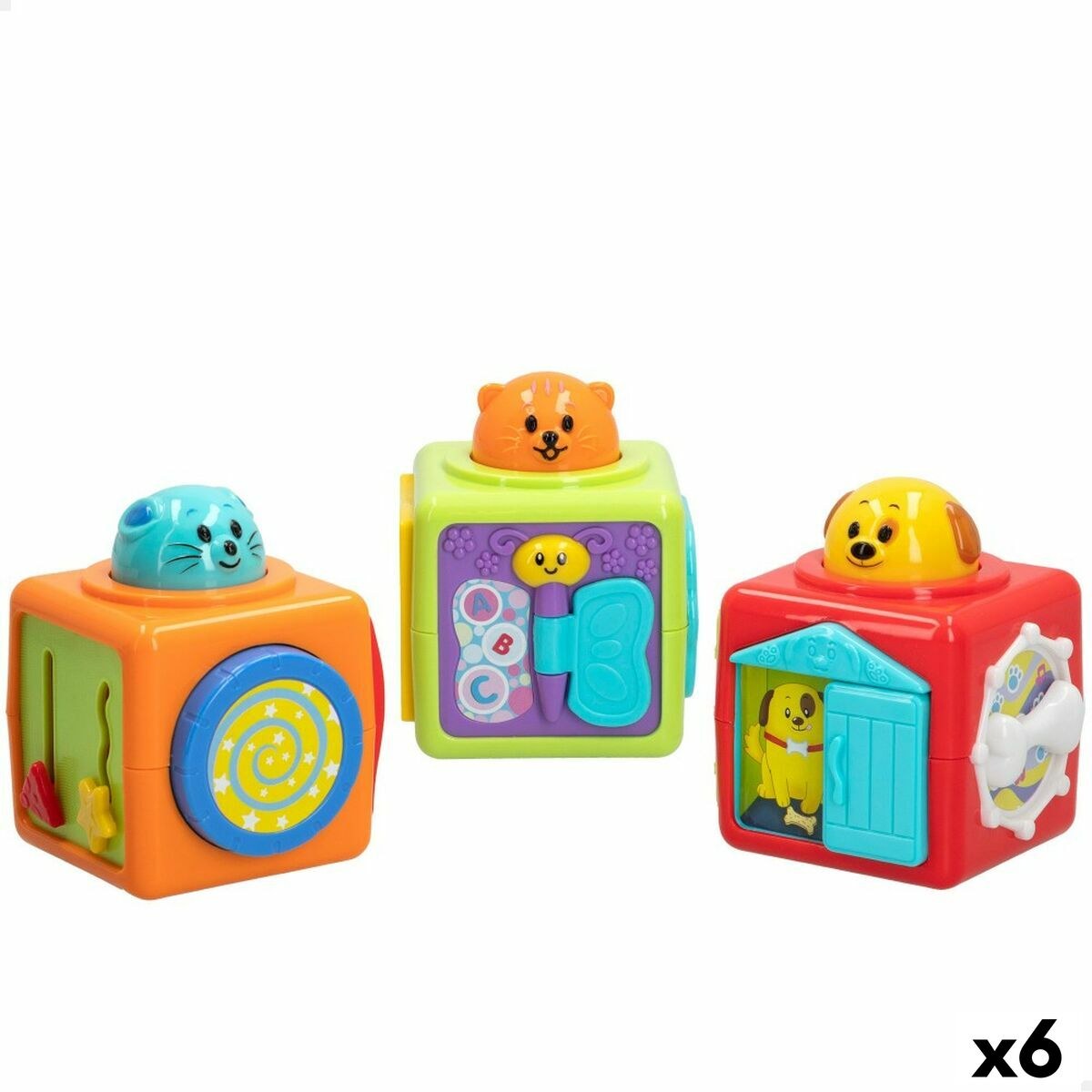 Skill Game for Babies 3 Pieces 8 x 24,5 x 8 cm (6 Units)