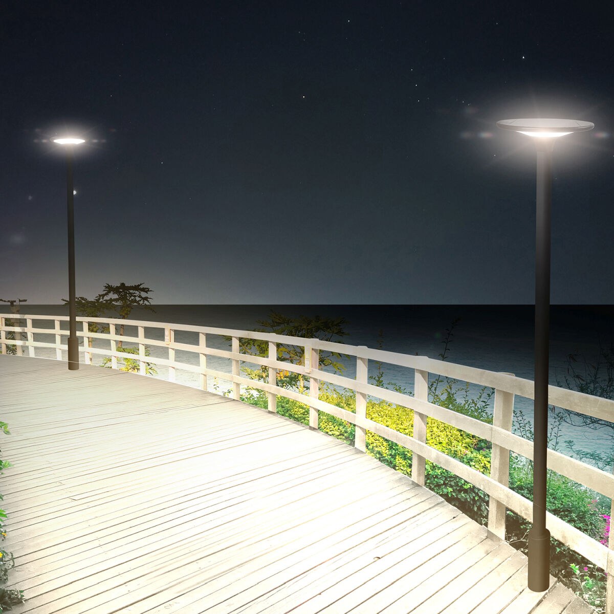 Street lamp SPIELBERG Polycarbonate 20 W 2300 lm
