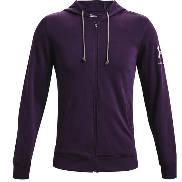 Men's Sports Jacket Rival Terry Magenta