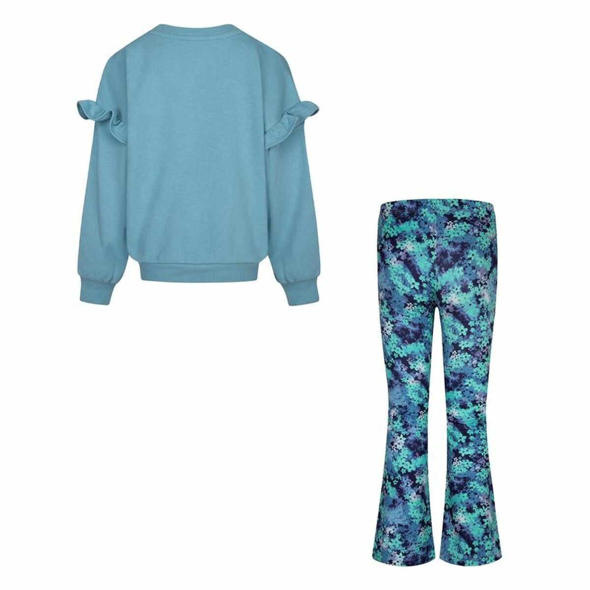 Спортивный костюм для девочек Fresh Cut Dolman Ruffle Синий