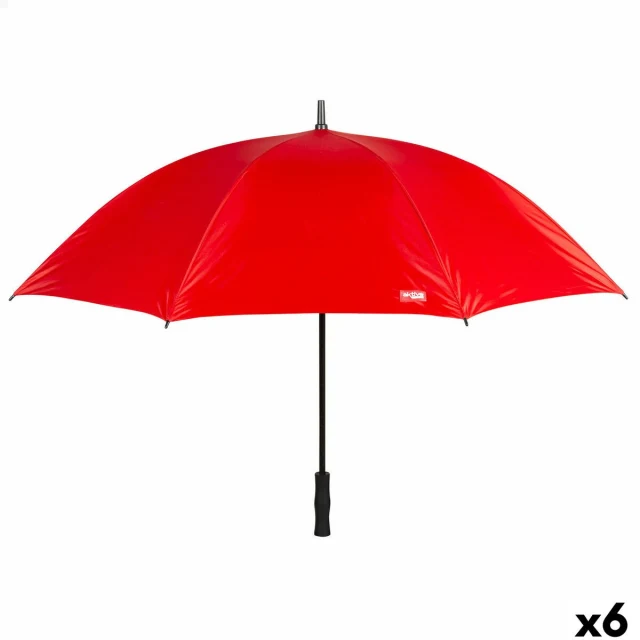 Umbrella Red Ø 150 cm 150 x 96 x 150 cm (6 Units)