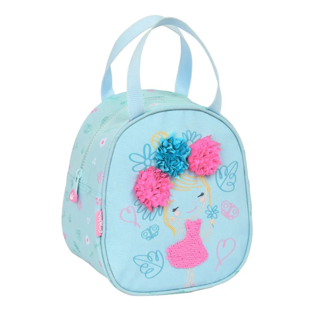 Thermal Lunchbox Cute doll 19 x 22 x 14 cm Light Blue