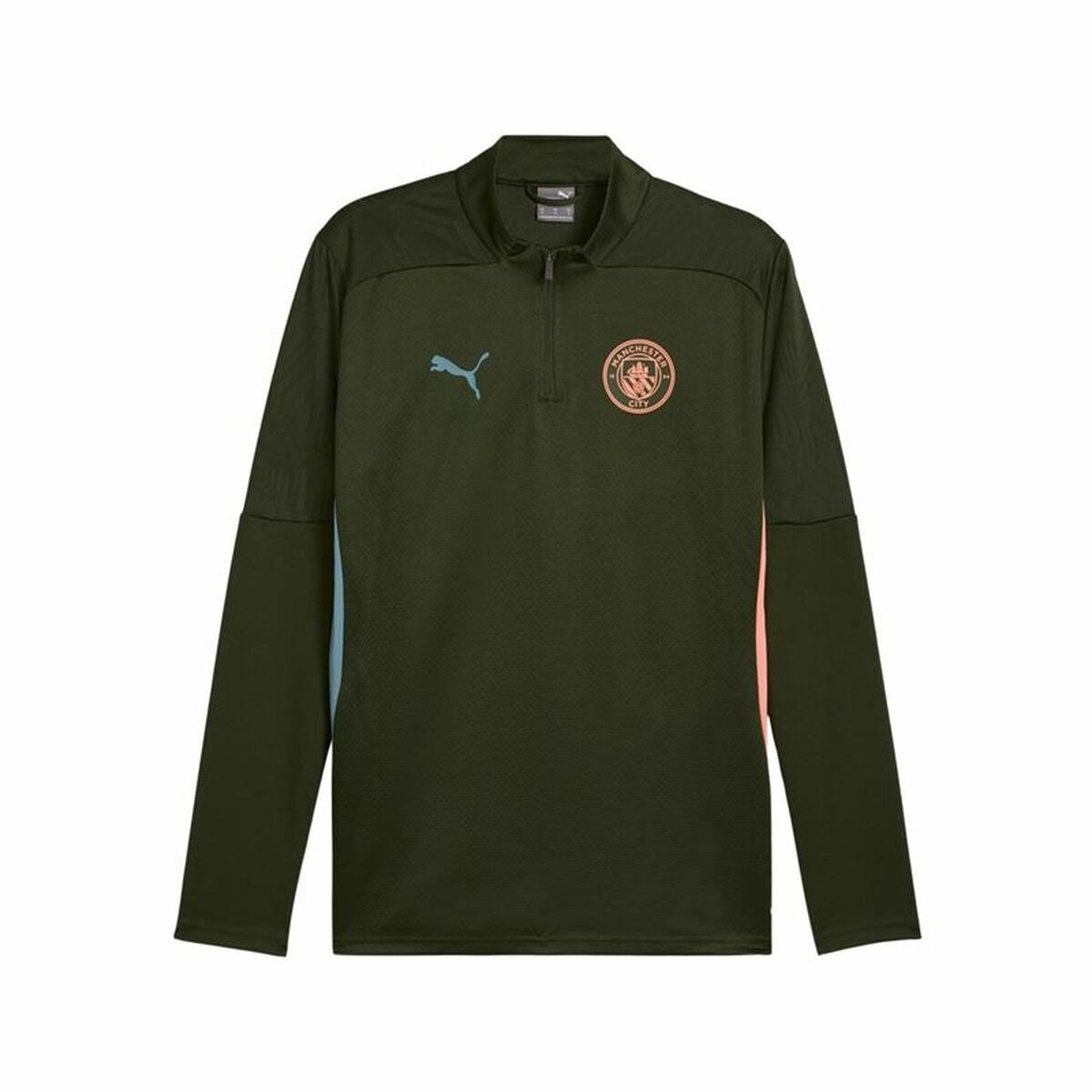 Training Sweatshirt for Adults Manchester City 24/25 Training Olive