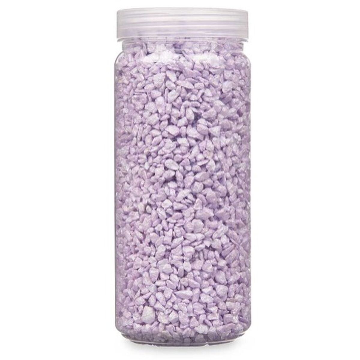 Decorative Stones Lilac 2 - 5 mm 700 g 6,5 x 15,5 x 6,5 cm 6,2 x 15,3 x 6,2 cm (12 Units)