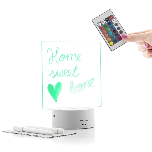 LED Note and Message Board Grey Transparent (Refurbished B)