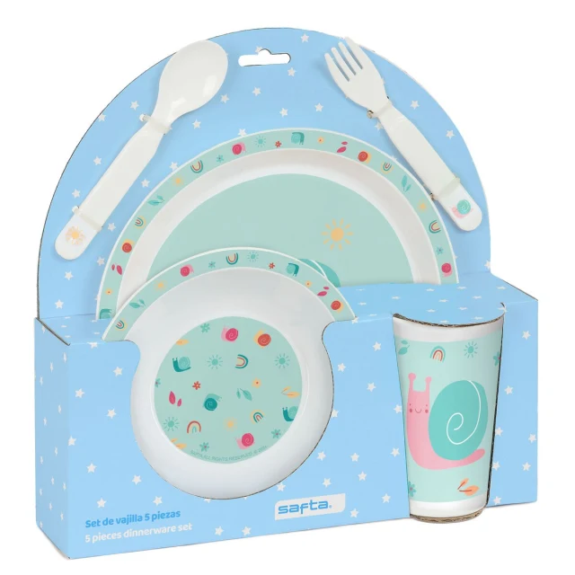 Children’s Dinner Set Snail (5 Pieces)