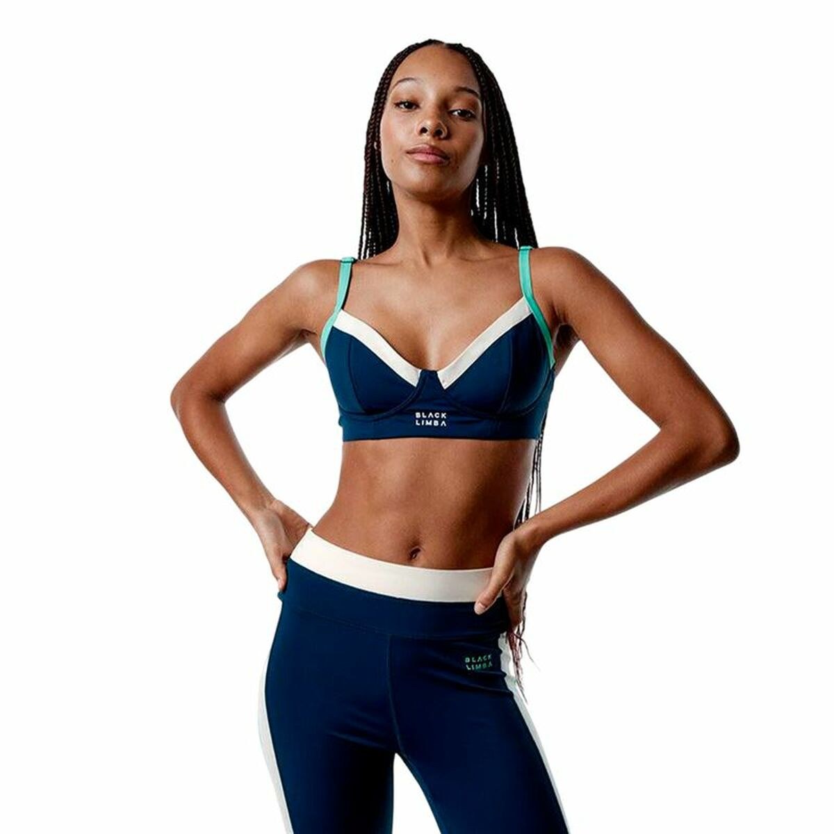 Women’s Sports Top Duality Blue Fitness