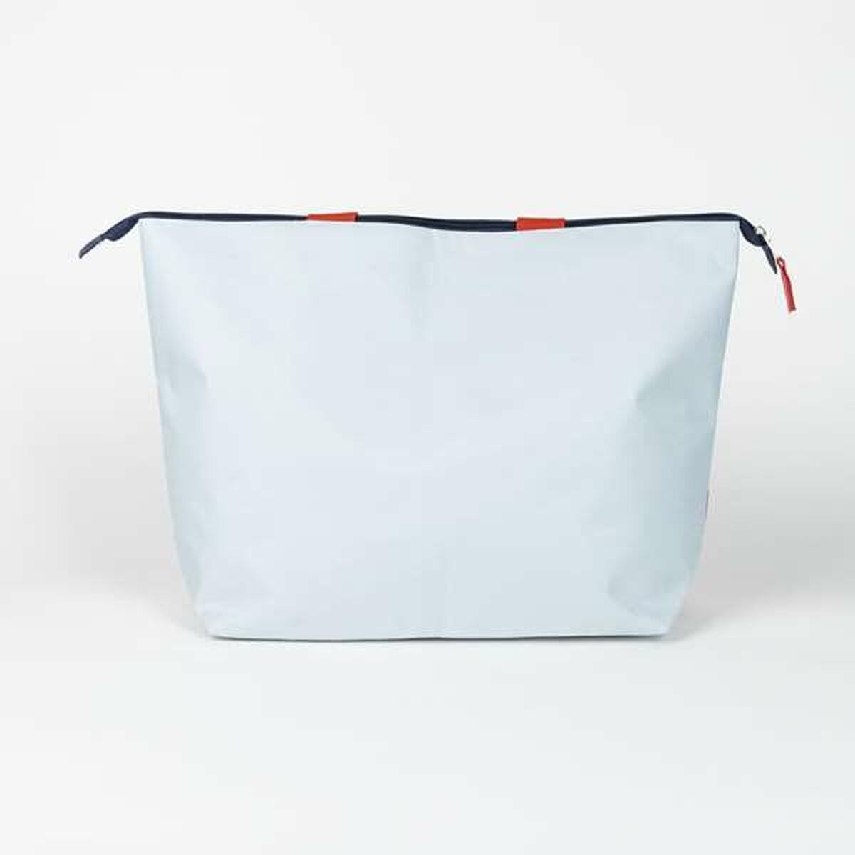 Beach Bag White Red 47 x 33 x 15 cm