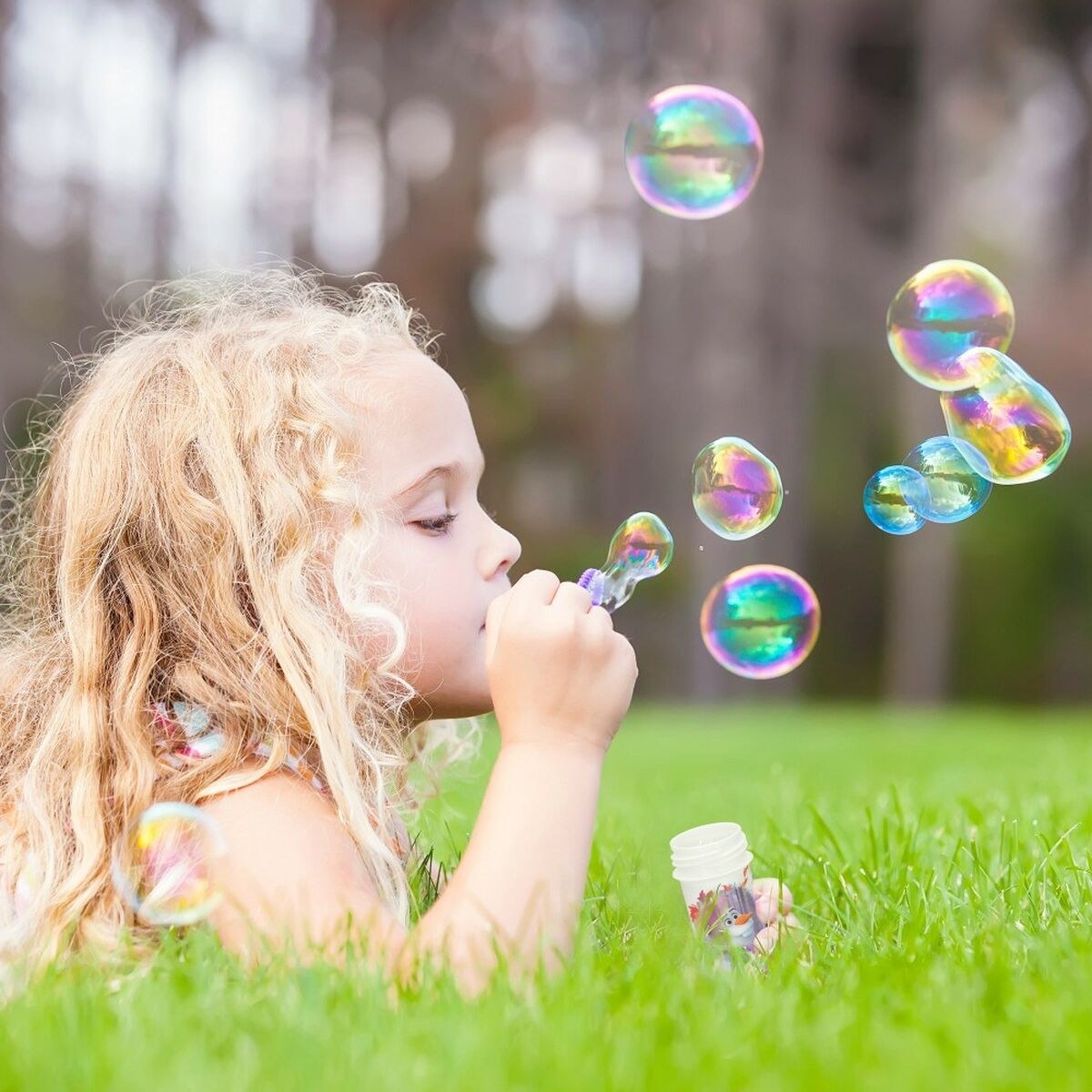 Bubble blower 60 ml 3,8 x 11,5 x 3,8 cm (216 Units)