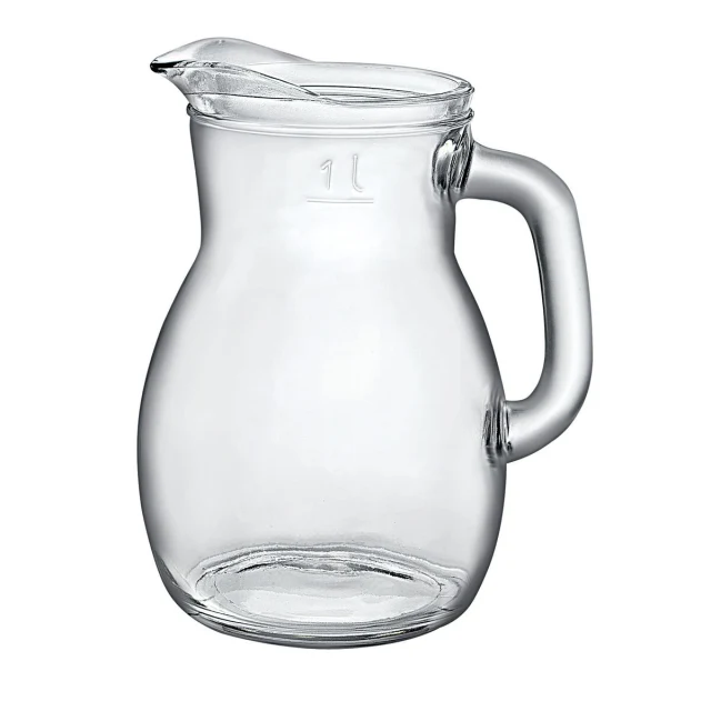 Jug Bistrot Transparent Glass 1 L