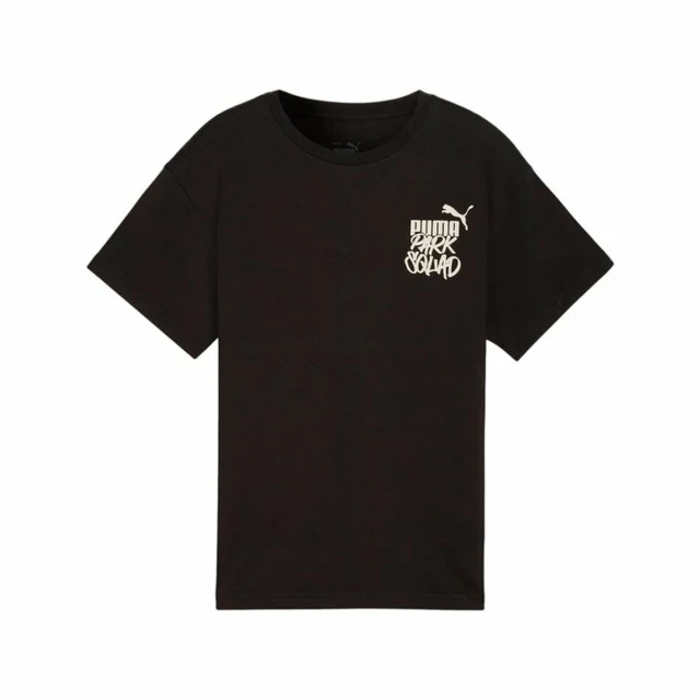 Child's Short Sleeve T-Shirt Essenntials+ Mid 90S Graphic Black