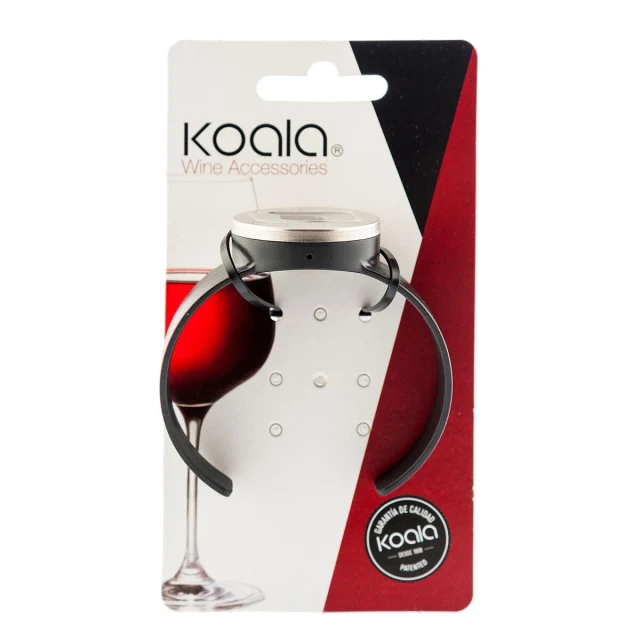 Wine Thermometer Bodega Watch Black Plastic 7,5 x 7,5 cm (Pack 12x)