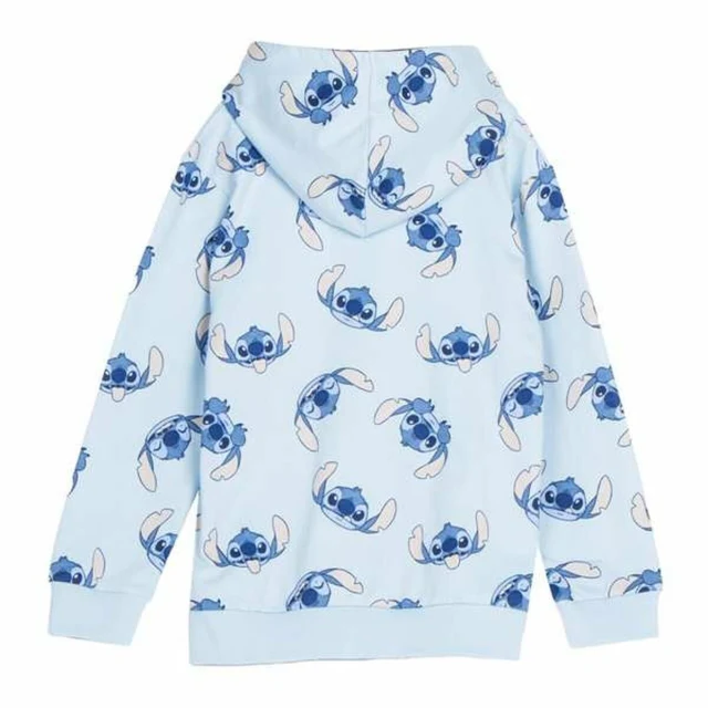 Hooded Sweatshirt for Girls Light Blue