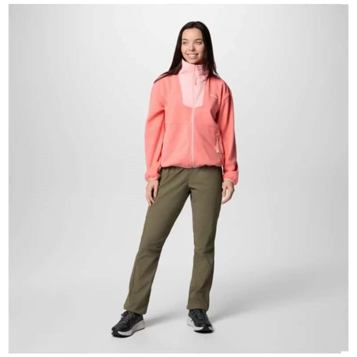 Fleece Lining Sequoia Grove™ Full Zip Salmon Lady
