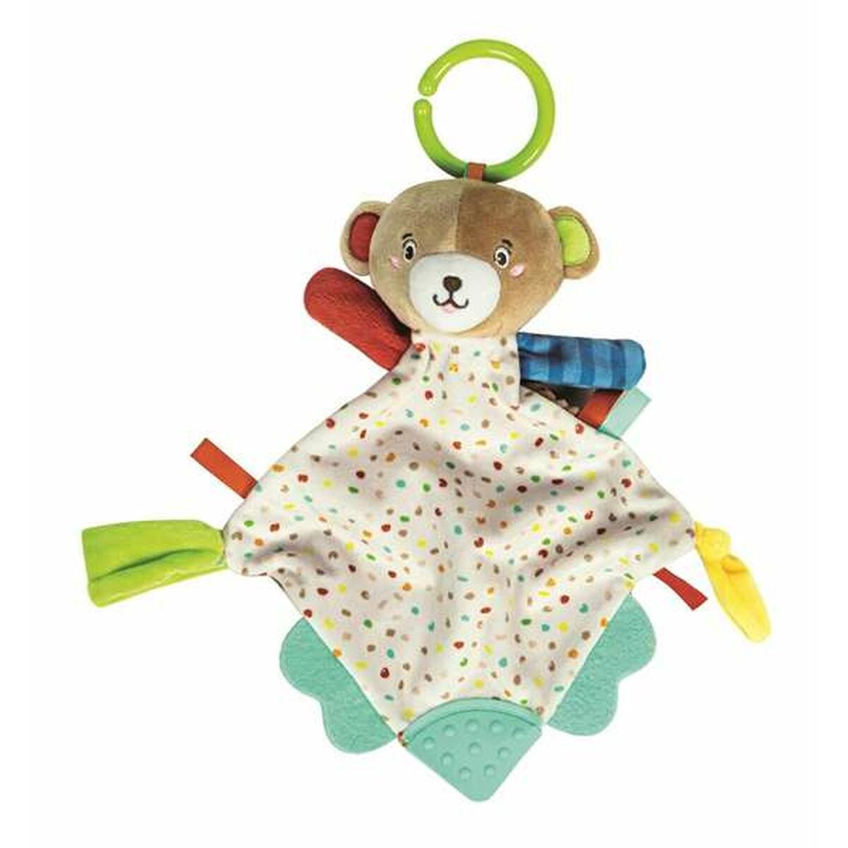 Baby Comforter 18 x 25 x 6 cm Bear Dummy Holder (1 Unit)