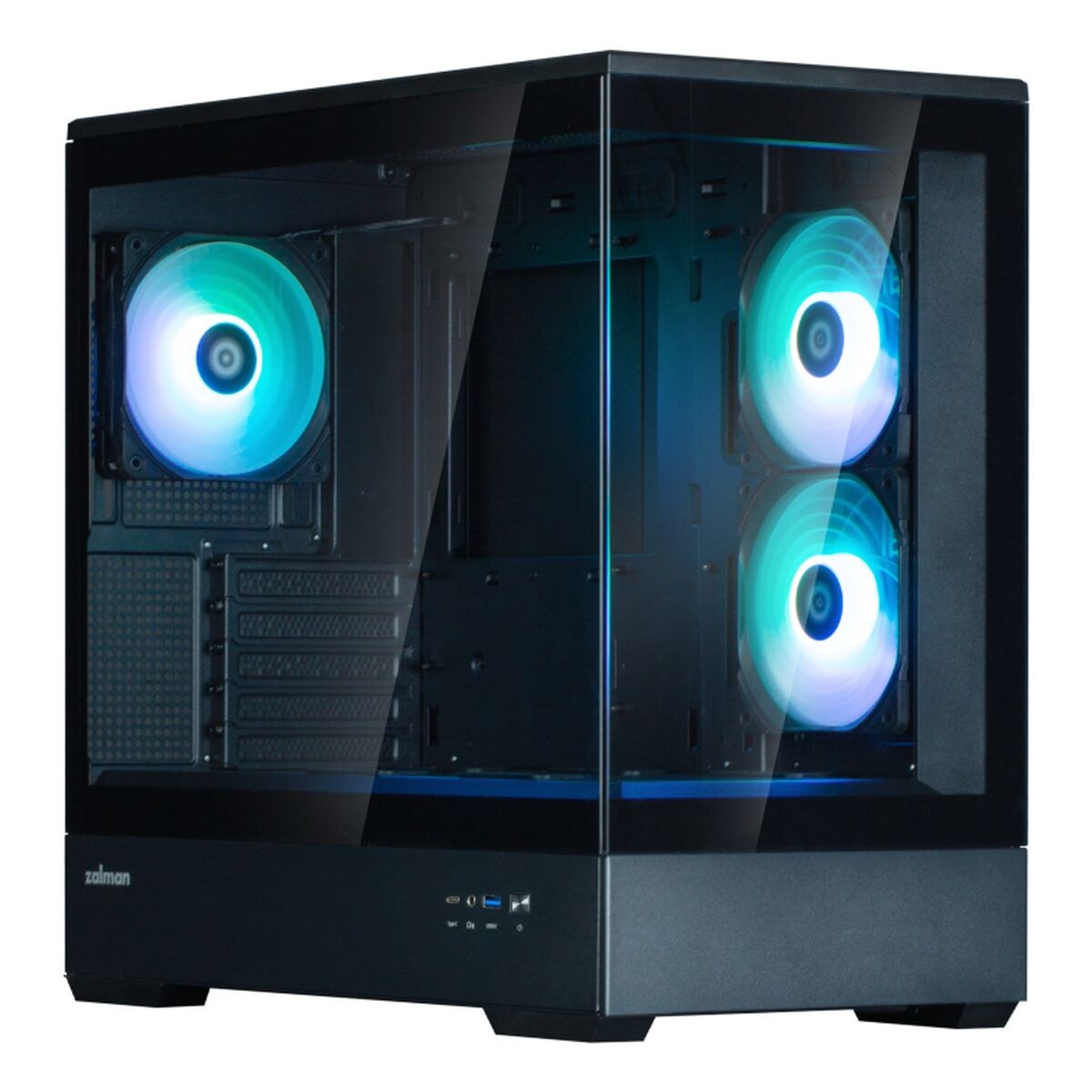 ATX Semi-tower Box P30 V2 Black