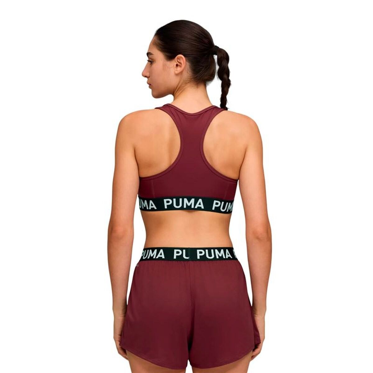Sports Bra 4Keeps Elastic Dark Red