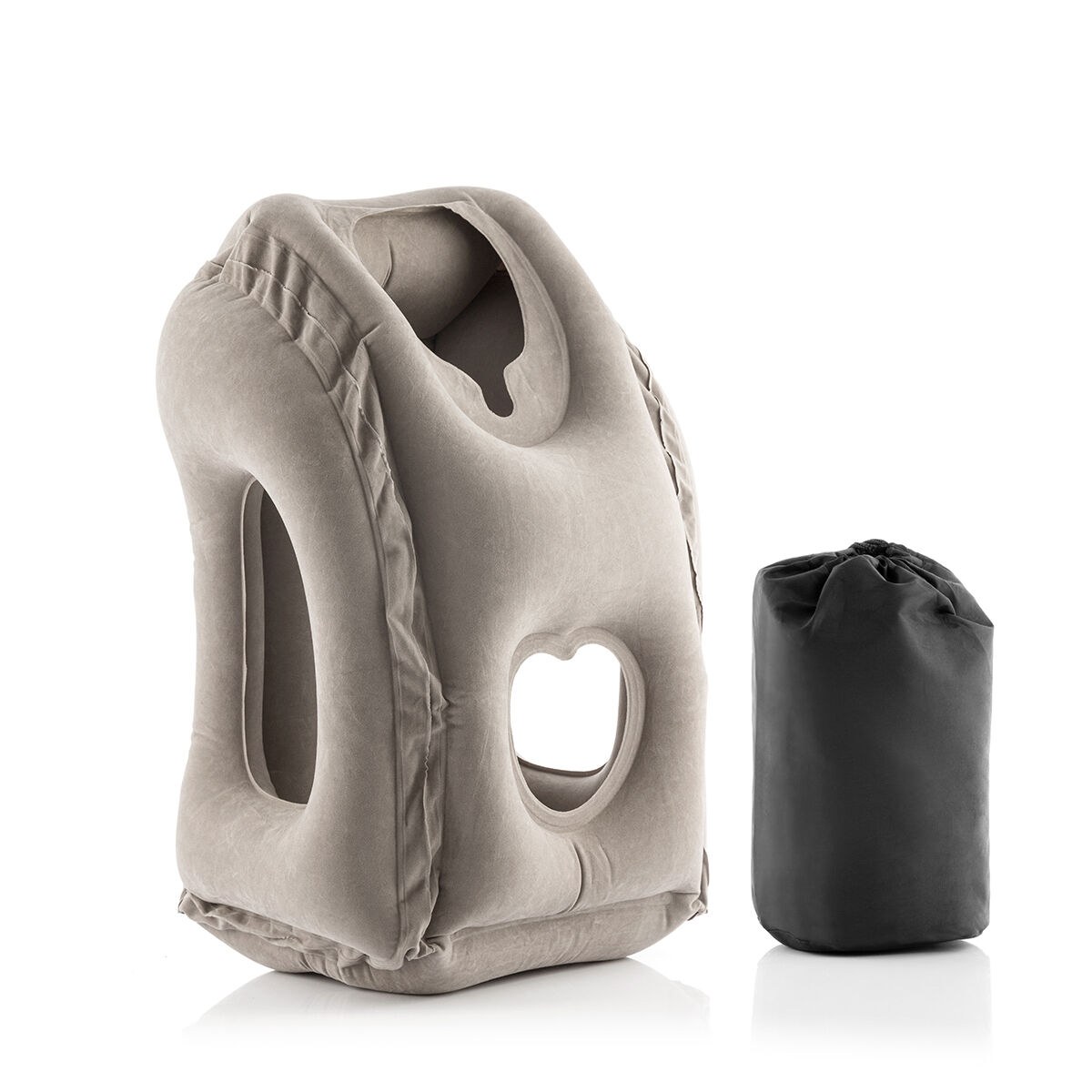 Frontal Inflatable Travel Pillow Snoozy