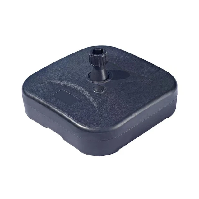 Base for beach umbrella Black Plastic 45 x 14 x 45 cm