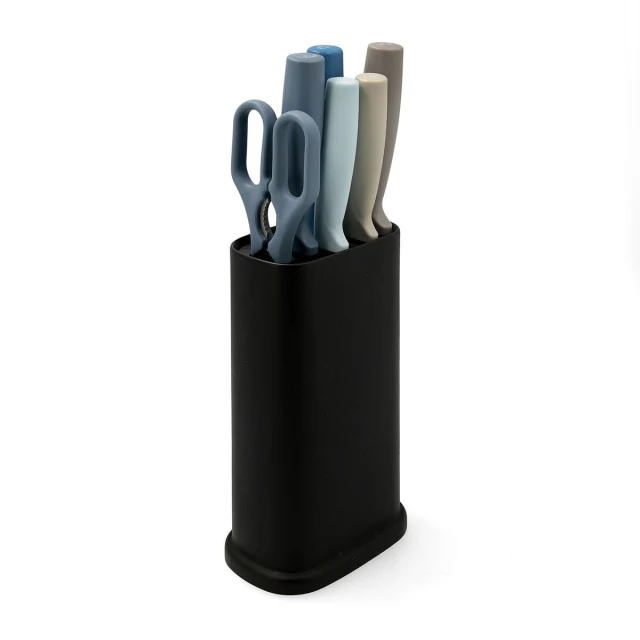 Set of Kitchen Knives and Stand Ozon 21 x 13 x 8 cm 7 Pieces