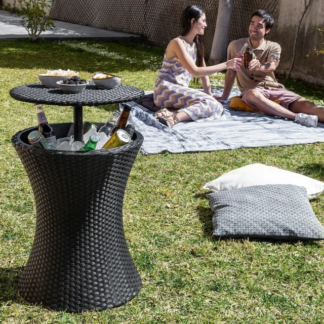 3-in-1 Cooler Table for Garden (Refurbished B)