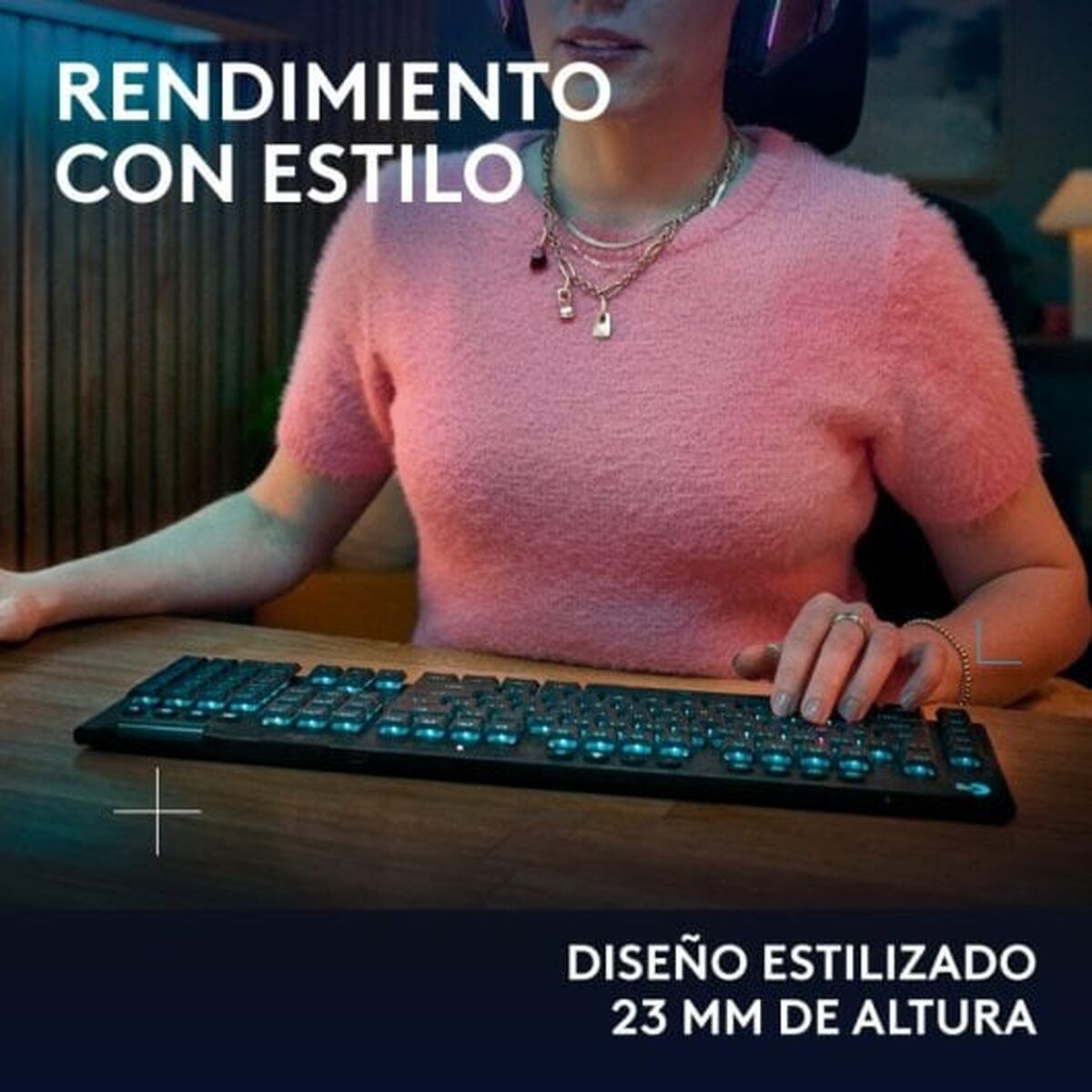Keyboard and Mouse 920-012677 Black Spanish Qwerty QWERTY