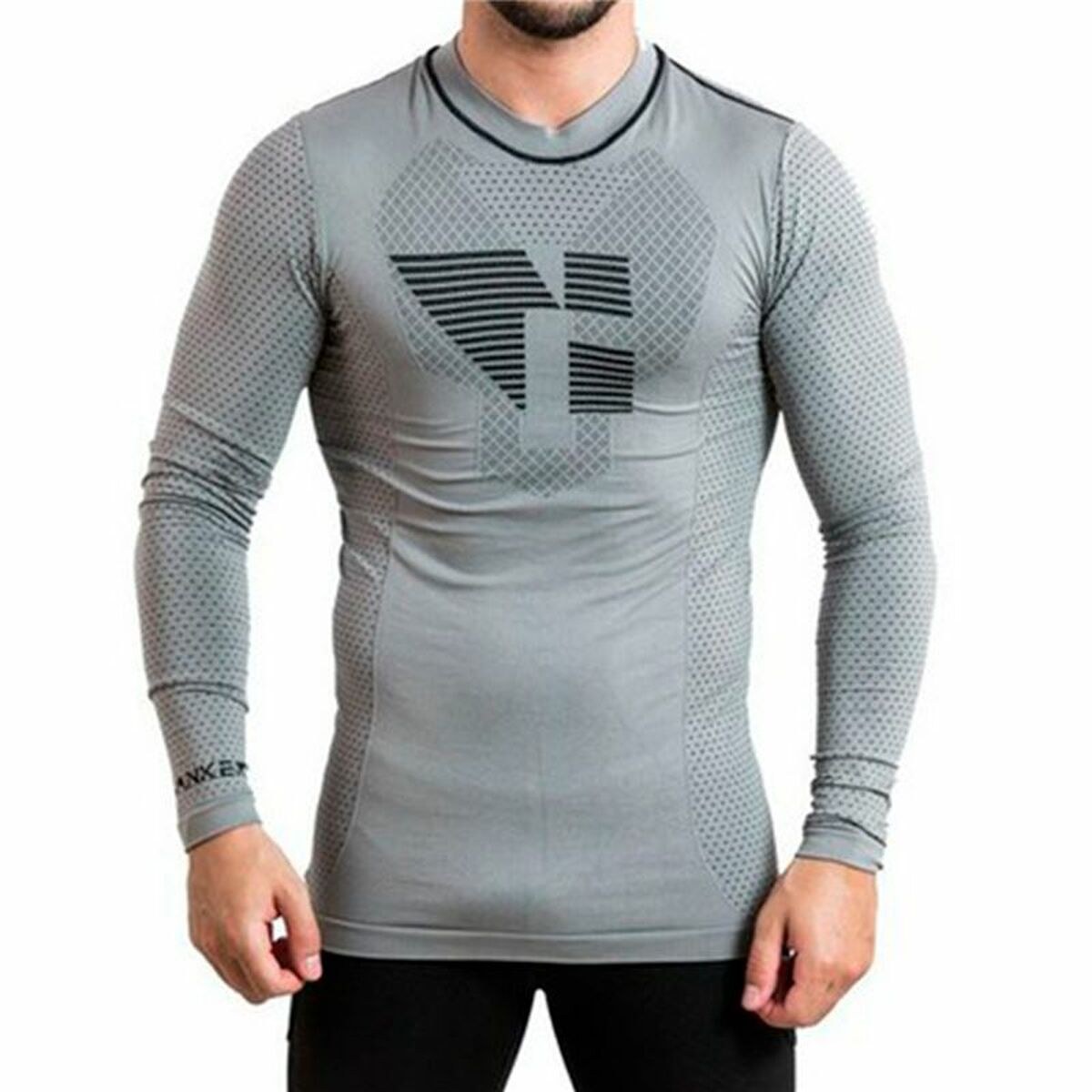 Men’s Thermal T-shirt Dadpa Grey