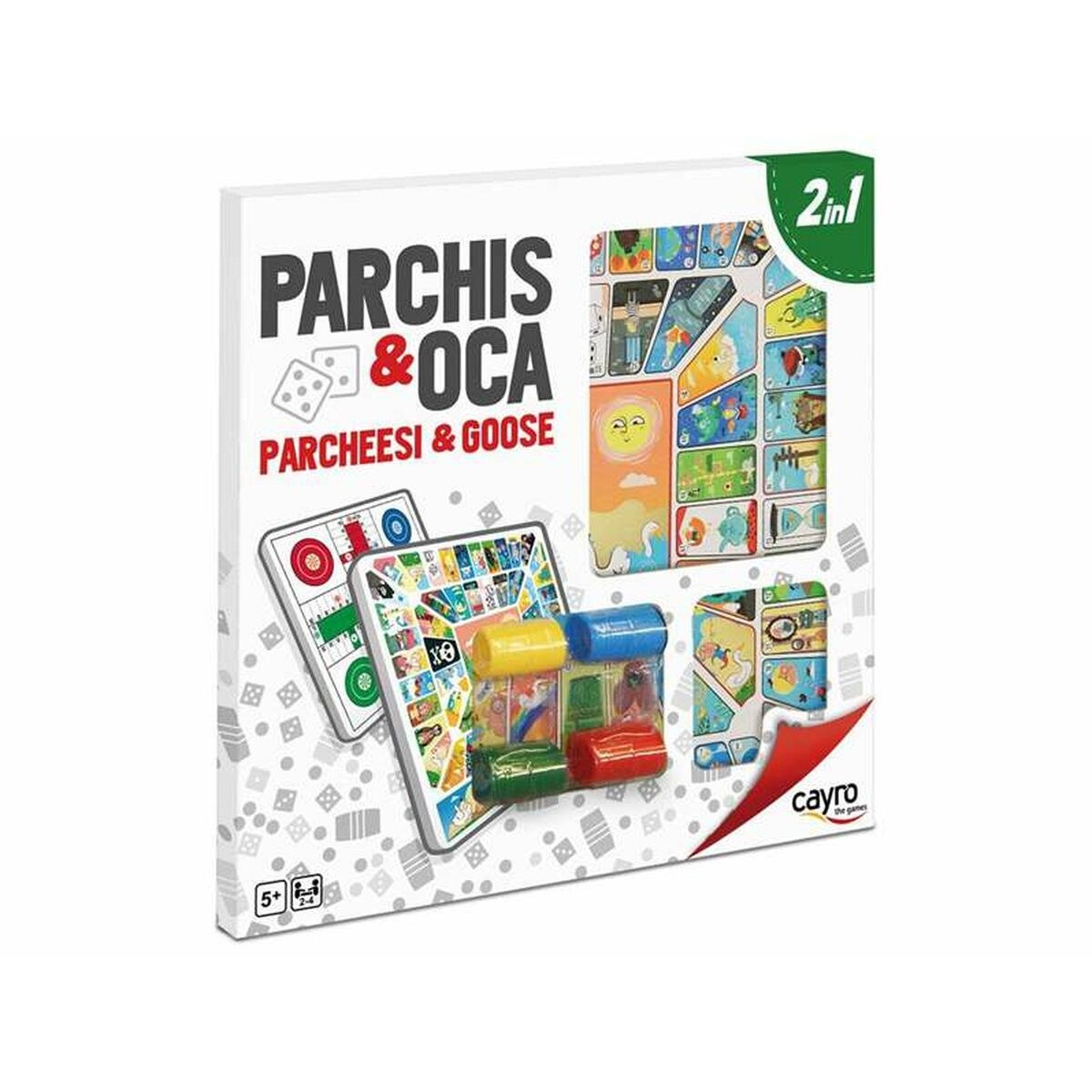 Parchís and Oca Board 40 x 40 cm