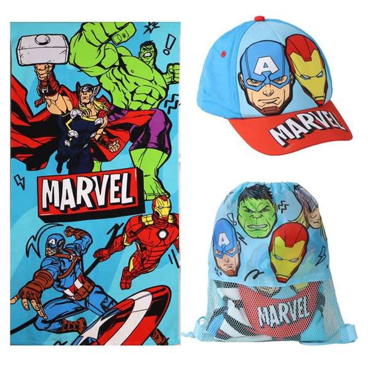 Beach Towel 70 x 140 cm (3 Pieces)